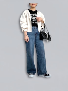 「coca（coca）（コカ）のアイテム」を使った、SACHIさん（レディース・150cm）の春コーディネート