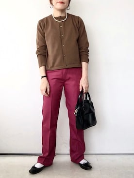 「feepur」｜「アイテム（アクセサリー）」を使った、SACHIさん（レディース・150cm）の秋コーディネート