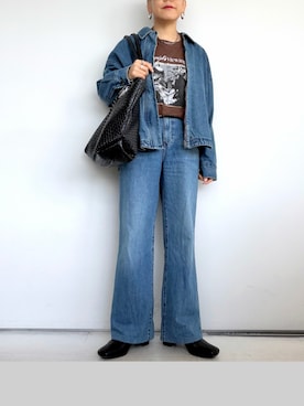 「CLEA（クレア）のアイテム」を使った、SACHIさん（レディース・150cm）の秋コーディネート