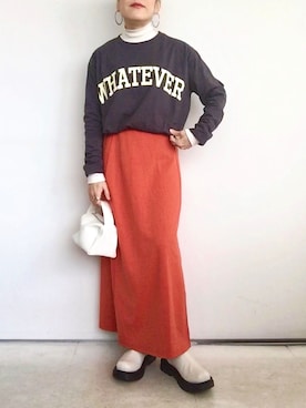 「UR SELECT（ユーアールセレクト）のアイテム」を使った、SACHIさん（レディース・150cm）の冬コーディネート