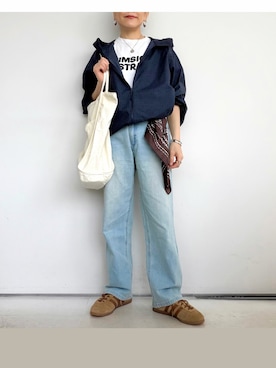 「アイテム（その他アウター）」を使った、SACHIさん（レディース・150cm）の春コーディネート