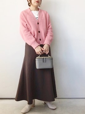 「Another Edition（アナザーエディション）のアイテム（アクセサリー）」を使った、SACHIさん（レディース・150cm）の冬コーディネート