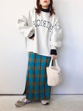 SACHIさん（レディース・150cm）の冬コーディネート