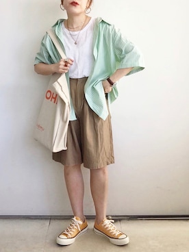 「meemselect」｜SACHIさん（レディース・150cm）の夏コーディネート