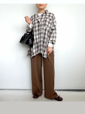 「SVEC（シュベック）のアイテム」を使った、SACHIさん（レディース・150cm）の冬コーディネート