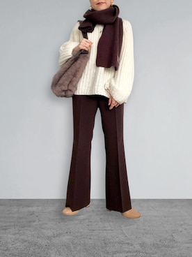 「アイテム（ピアス（両耳用））」を使った、SACHIさん（レディース・150cm）の秋コーディネート