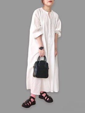 「おしゃれスタ（オシャレスタ）のアイテム」を使った、SACHIさん（レディース・150cm）の夏コーディネート