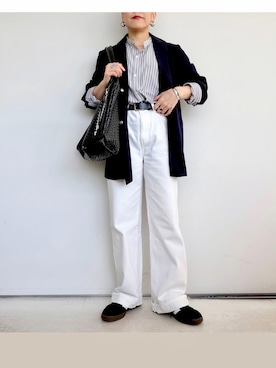 「BONLECILL（ボンルシール）のアイテム」を使った、SACHIさん（レディース・150cm）の春コーディネート