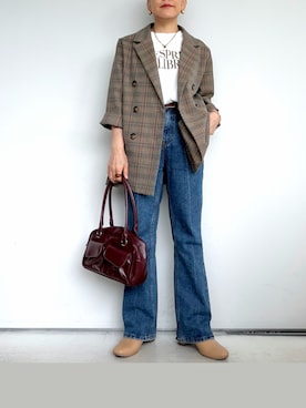 SACHIさん（レディース・150cm）の秋コーディネート