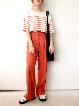 「UNIIT（ユニット）のアイテム」を使った、SACHIさん（レディース・150cm）の夏コーディネート