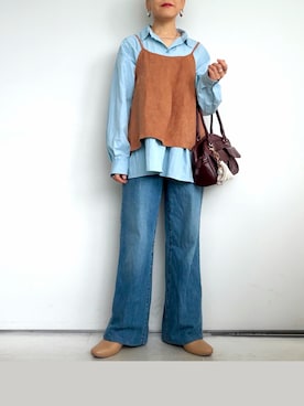 「forksy.（フォルクシー）のアイテム」を使った、SACHIさん（レディース・150cm）の秋コーディネート