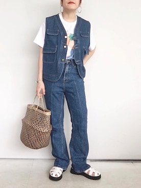 SACHIさん(レディース・150cm)の夏コーディネート