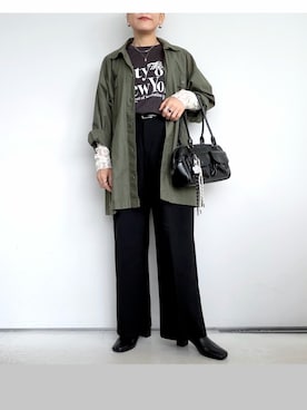 「NOLITA LABORATORY（ノリータラボラトリー）のアイテム」を使った、SACHIさん（レディース・150cm）の春コーディネート