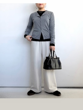 「LHME（エルエイチエムイー）のアイテム」を使った、SACHIさん（レディース・150cm）の春コーディネート