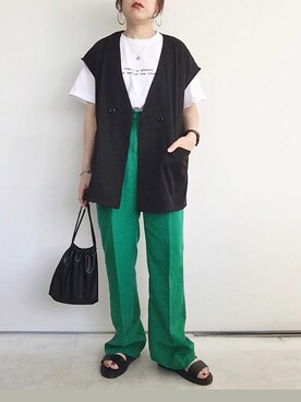 SACHIさん（レディース・150cm）の夏コーディネート