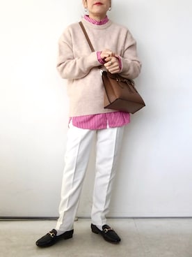 「冬春コーデ」｜「アイテム（その他アウター）」を使った、SACHIさん（レディース・150cm）の冬コーディネート