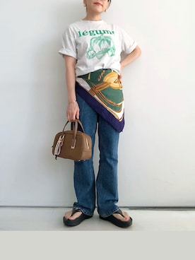 「アイテム（財布/小物）」を使った、SACHIさん（レディース・150cm）の夏コーディネート