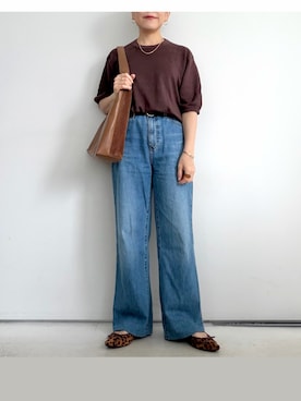 「SHIPS（シップス）のアイテム」を使った、SACHIさん（レディース・150cm）の夏コーディネート