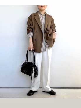 「DHOLIC（ディーホリック）のアイテム」を使った、SACHIさん（レディース・150cm）の春コーディネート