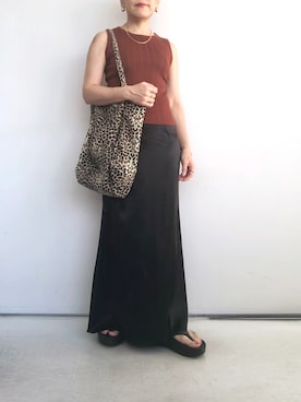 「FREAK'S STORE（フリークスストア）のOOFOS/ウーフォス Oomega/ウーメガ（サンダル）」を使った、SACHIさん（レディース・150cm）の秋コーディネート