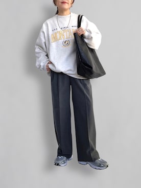 「CIAOPANIC TYPY（チャオパニックティピー）のアイテム（アクセサリー）」を使った、SACHIさん（レディース・150cm）の冬コーディネート