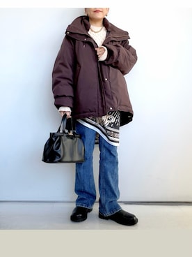 SACHIさん（レディース・150cm）の冬コーディネート