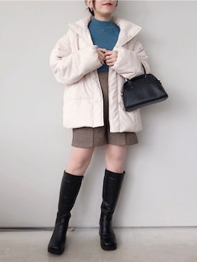 SACHIさん(レディース・150cm)の冬コーディネート