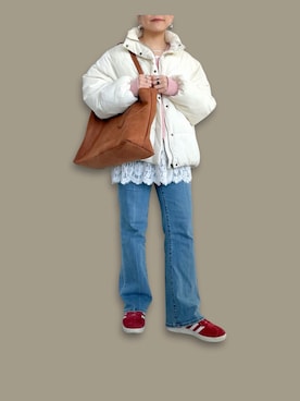 「ammy.（エイミードット）のアイテム」を使った、SACHIさん（レディース・150cm）の冬コーディネート