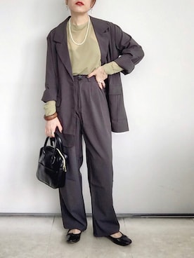 SACHIさん（レディース・150cm）の秋コーディネート