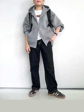 「アイテム（バックパック/リュック）」を使った、SACHIさん（レディース・150cm）の秋コーディネート