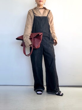 「アイテム（チョーカー）」を使った、SACHIさん（レディース・150cm）の秋コーディネート