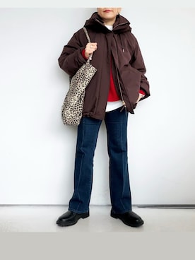 「Spick & Span（スピックアンドスパン）のアイテム（ダウンジャケット/コート）」を使った、SACHIさん（レディース・150cm）の冬コーディネート