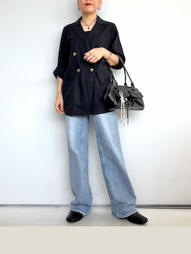 「Bab（バブ）のアイテム」を使った、SACHIさん（レディース・150cm）の秋コーディネート