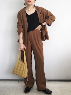 「Settimissimo（セッティミッシモ）のアイテム（アクセサリー）」を使った、SACHIさん（レディース・150cm）の夏コーディネート