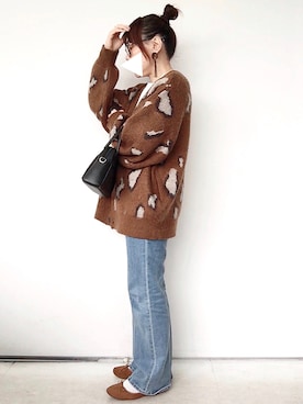 「UNIIT（ユニット）のアイテム」を使った、SACHIさん（レディース・150cm）の秋コーディネート