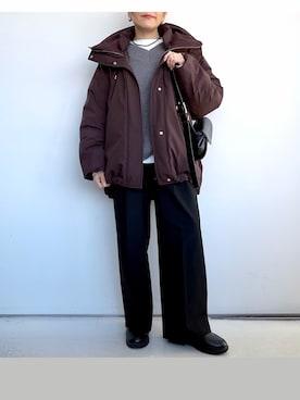 「アイテム（アクセサリー）」を使った、SACHIさん（レディース・150cm）の冬コーディネート