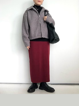 「アイテム（アクセサリー）」を使った、SACHIさん（レディース・150cm）の秋コーディネート