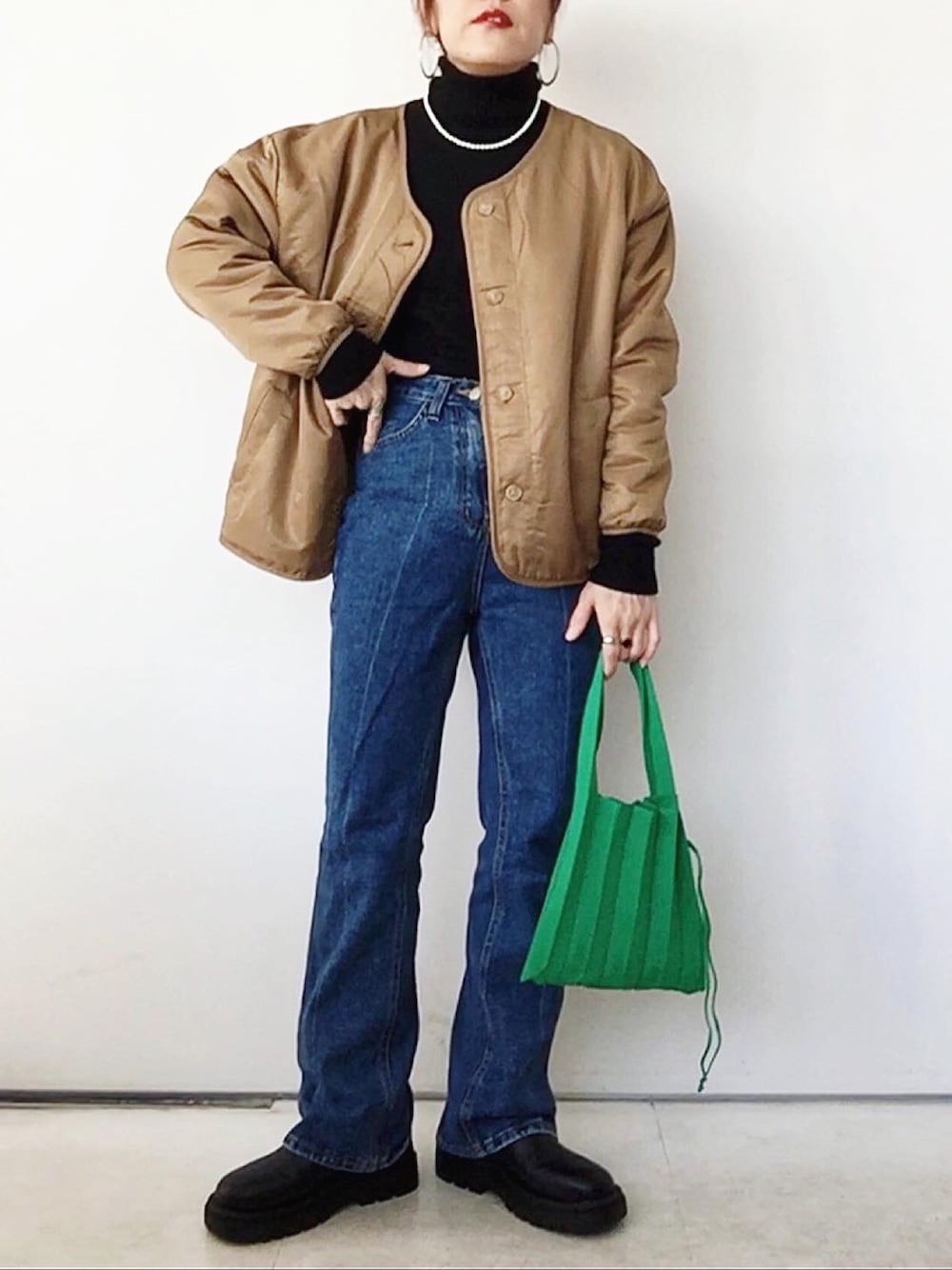アーバンリサーチ Sonny Label リバーシブル ボアジャケット 