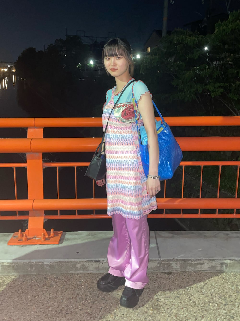 「かわいい」｜「H&Mのアイテム（トップス、ピンク系）」を使った、ᴹᴬᴿᴼᴺさん（レディース・160cm）の夏コーディネートの1枚目の写真