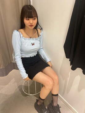 「蝶々」｜ᴹᴬᴿᴼᴺさん（レディース・159cm）の秋コーディネート