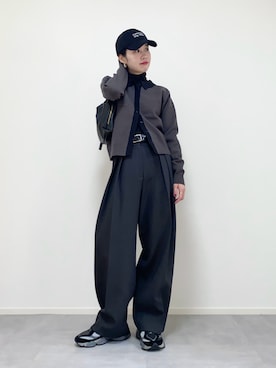 「ハロウィン」｜「アイテム（アクセサリー）」を使った、ひなさん（レディース・165cm）の秋コーディネート