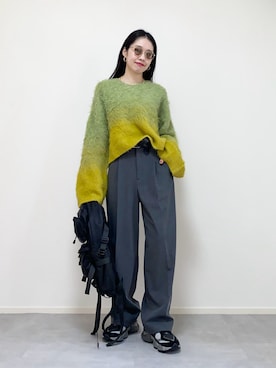 「TODAYFUL（トゥデイフル）のアイテム」を使った、ひなさん（骨格ウェーブ・レディース・165cm）の秋コーディネート