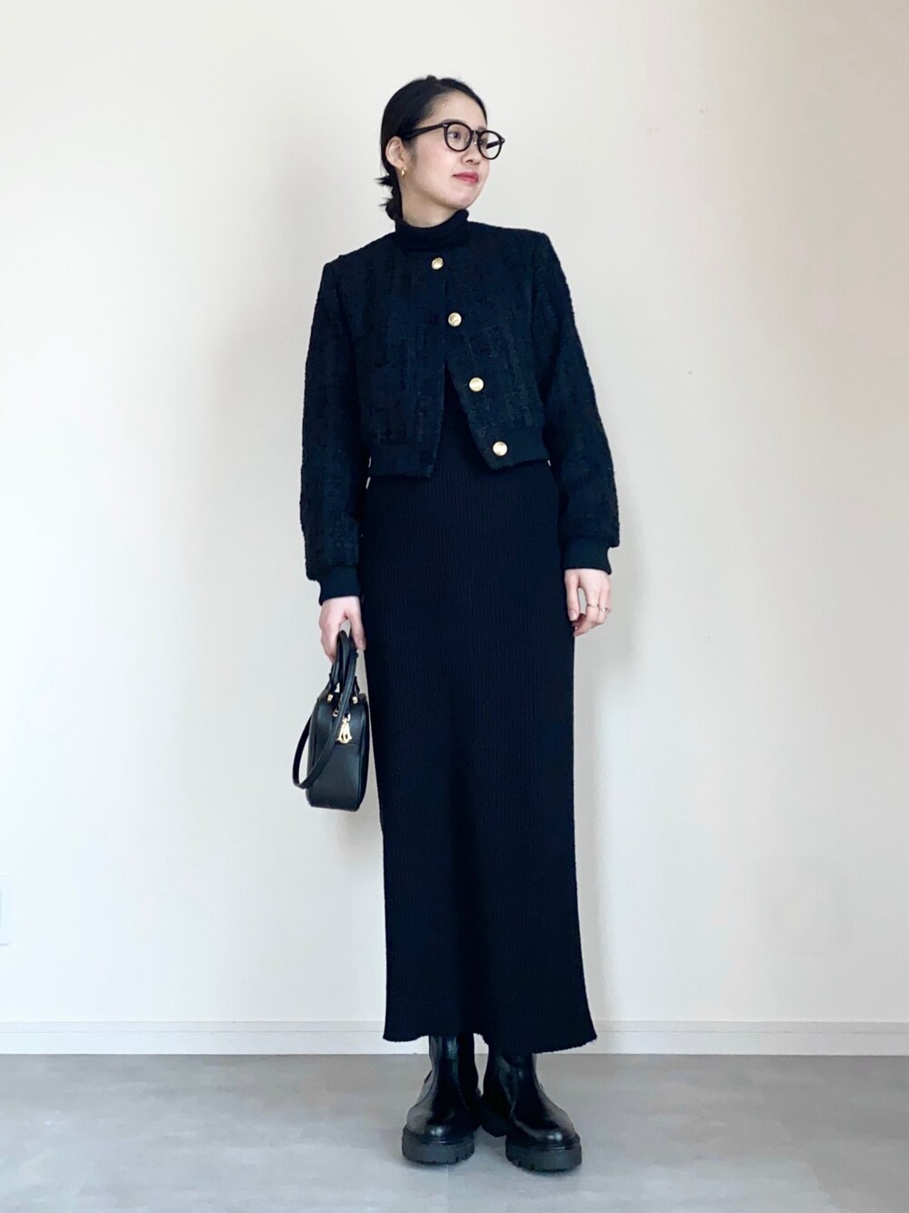 ZARA ザラ ノーカラージャケット カーディガン スマート