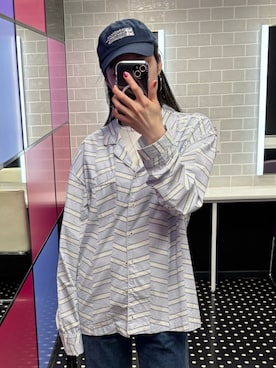 TODAYFUL(トゥデイフル)の「ジオメトリックパジャマシャツ TODAYFUL(トゥデイフル)の「ジオメトリックパジャマシャツ
