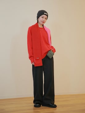 「Anya Hindmarch」｜ひなさん（レディース・165cm）の秋コーディネート