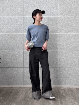 「アイテム（ピアス（両耳用））」を使った、ひなさん（レディース・165cm）の秋コーディネート