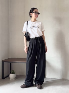 「アイテム（ピアス（両耳用））」を使った、ひなさん（レディース・165cm）の夏コーディネート