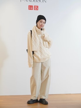 「ハロウィン」｜「アイテム（アクセサリー）」を使った、ひなさん（レディース・165cm）の秋コーディネート