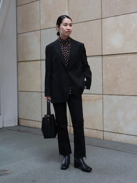 「ete（エテ）のアイテム（アクセサリー）」を使った、ひなさん（レディース・165cm）の春コーディネート