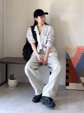 「アイテム（ピアス（両耳用））」を使った、ひなさん（レディース・165cm）の夏コーディネート